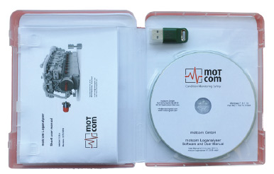 Fig. 1.4 CD with motcom® Loganalyser
software