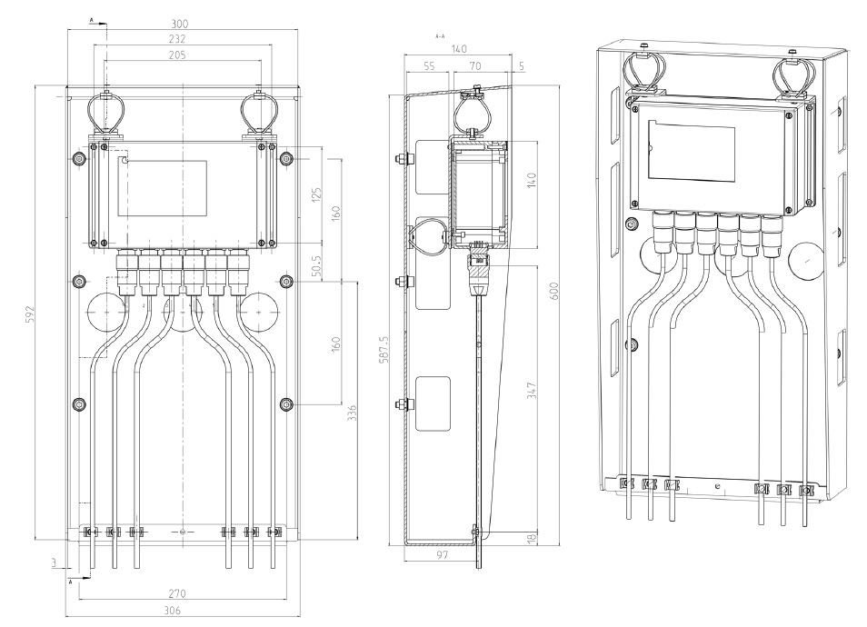 Fig. 1.5 Dimensioned drawing