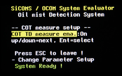 COT TD measure ena.