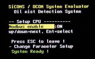 Modbus enable
