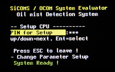 PIN for Setup