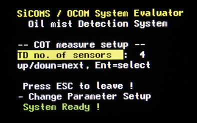 TD no. of sensors