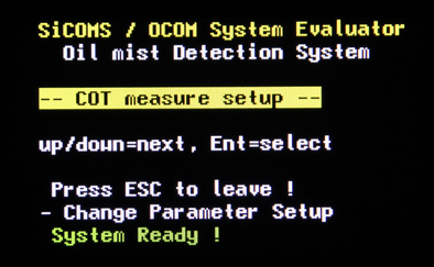 COT measure setup