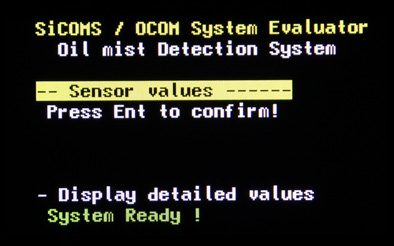 Sensor values