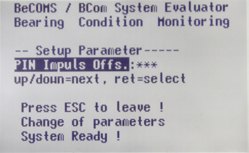 PIN Impuls Offs