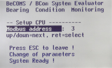 Modbus address
