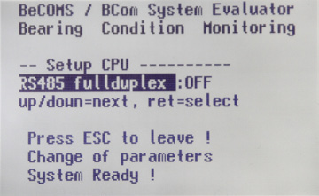 RS485 fullduplex