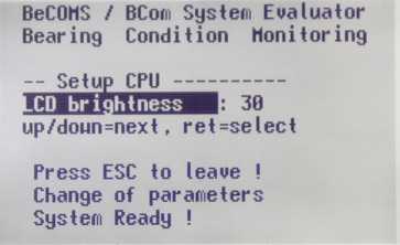 LCD brightness