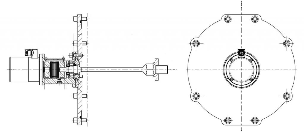 Fig. 5.2 Cut out model of a sample installation